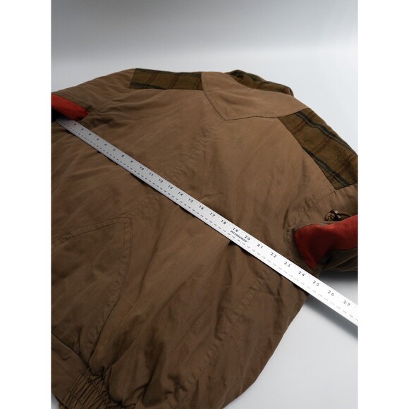 VTG Bad Guys Mens Jacket Brown Bomber Cargo Jacket Size M RN76911‎ - Picture 9 of 11